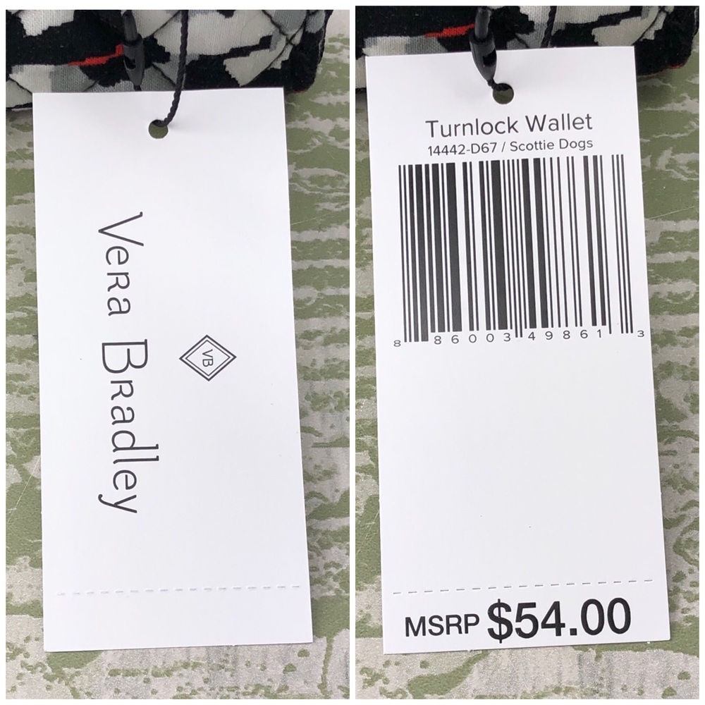 Quilted Scottie Dog Handbag Wallet NWT - Picture 8 of 8